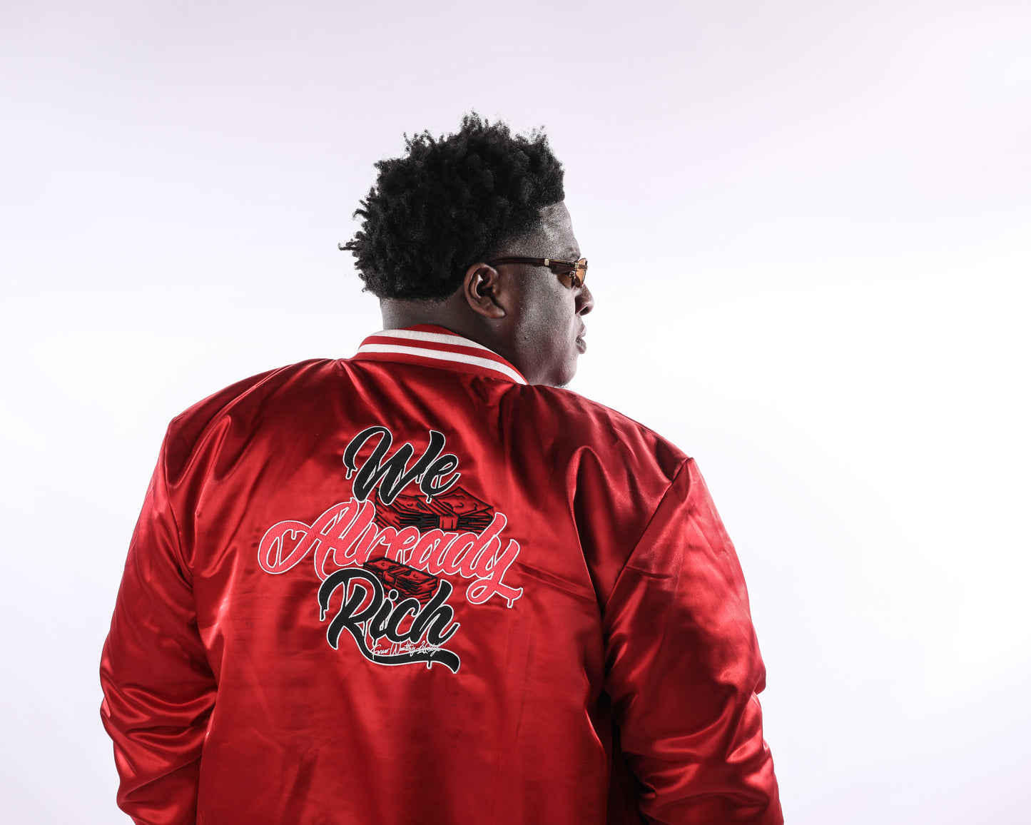 Red Bombers Jacket