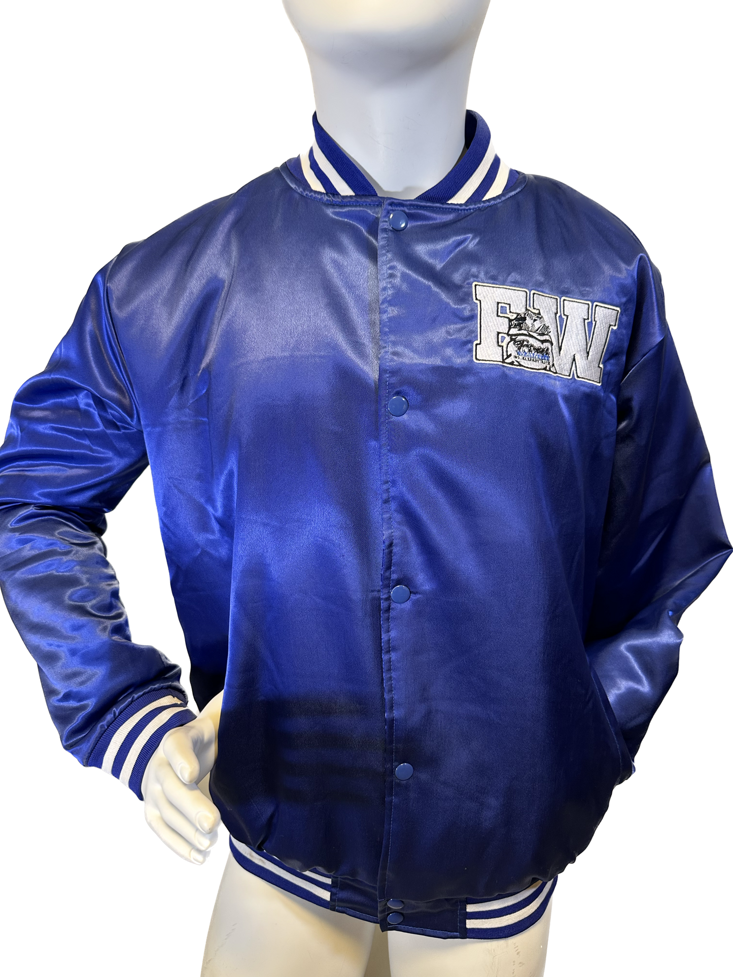 Blue Bomber Jacket